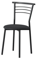 Scaun pentru bucătărie Xenos Mia Black