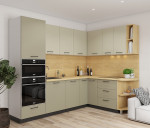 Модульная кухня Relaxe Corner Scandinav 2.6x1.8 м 