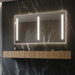 Зеркало с LED подсветкой Lency Vanity Mirror 100x120 см 