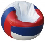 Кресло-мешок Bean Bag Volleyball BIG Tricolor