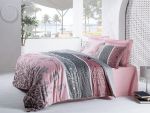Set de lenjerie pentru pat Cotton Box Mahidevran pembe 200 x 220 cm 