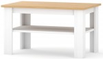 Журнальный столик Fabrik Home Blanco Белый ясень
