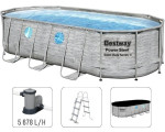 Piscină Bestway Steel Pro Max Oval (56716BW) 549 x 274 x 132cm 