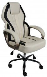 Fotoliu de birou Magnus MC 073 Beige/Black