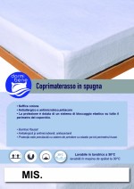 Защитный чехол Dormibene Coprimaterasso in Spugna 80 x 200 см 